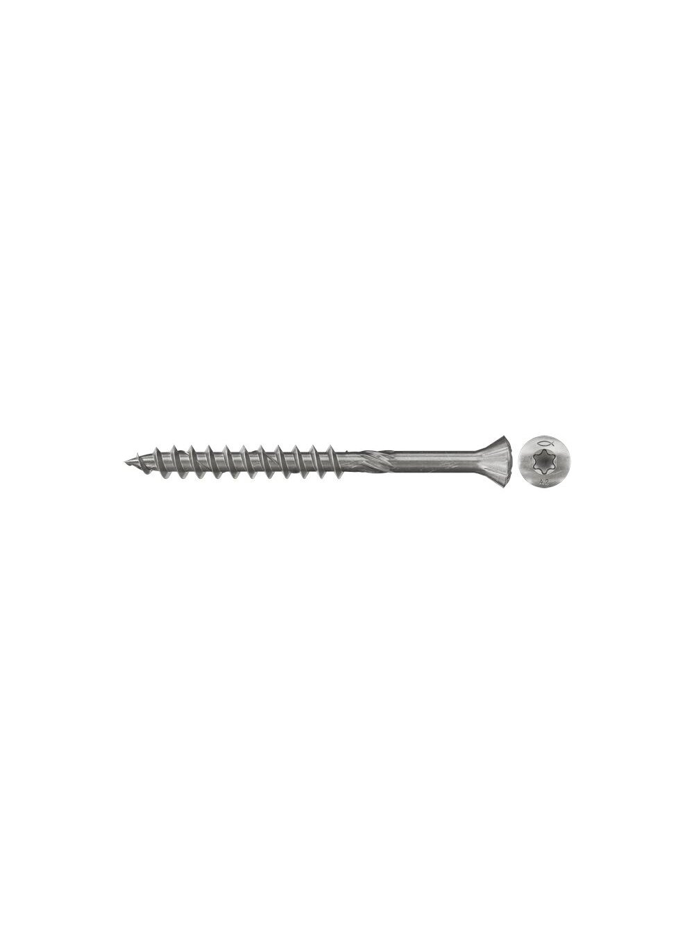 Fischer Fischer fasadinis medsraigtis FFSII-RT6 4,5x40 A2, 300 vnt. Fischer Fischer fasadinis medsraigtis FFSII-RT6 4,5x40 A2, 300 vnt.
