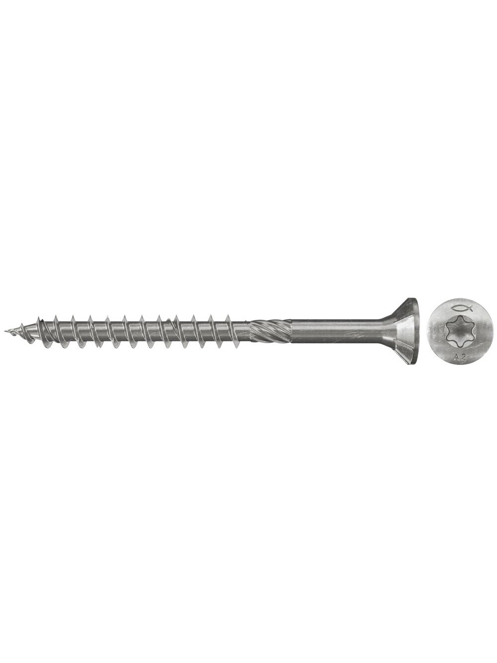 Fischer Fischer medsraigtis FPF-ST P 4.5x35 A2, 200 vnt. Fischer Fischer medsraigtis FPF-ST P 4.5x35 A2, 200 vnt.