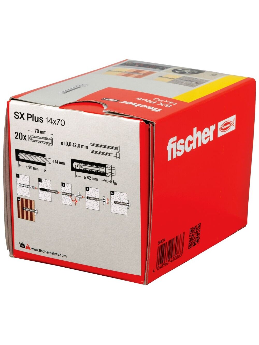 Fischer Univers. kaišt. SX Plus 14x70 mm, 20 vnt. 2
