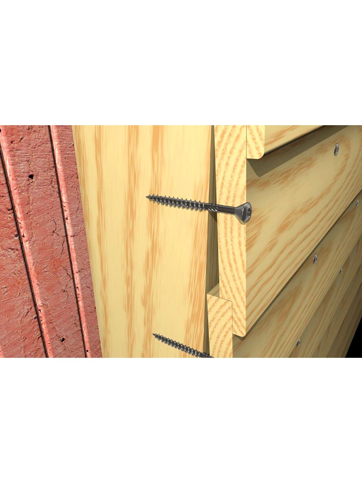 Fischer Fischer fasadinis medsraigtis FFSII-RT6 4,5x45 A2, 300 vnt. 1