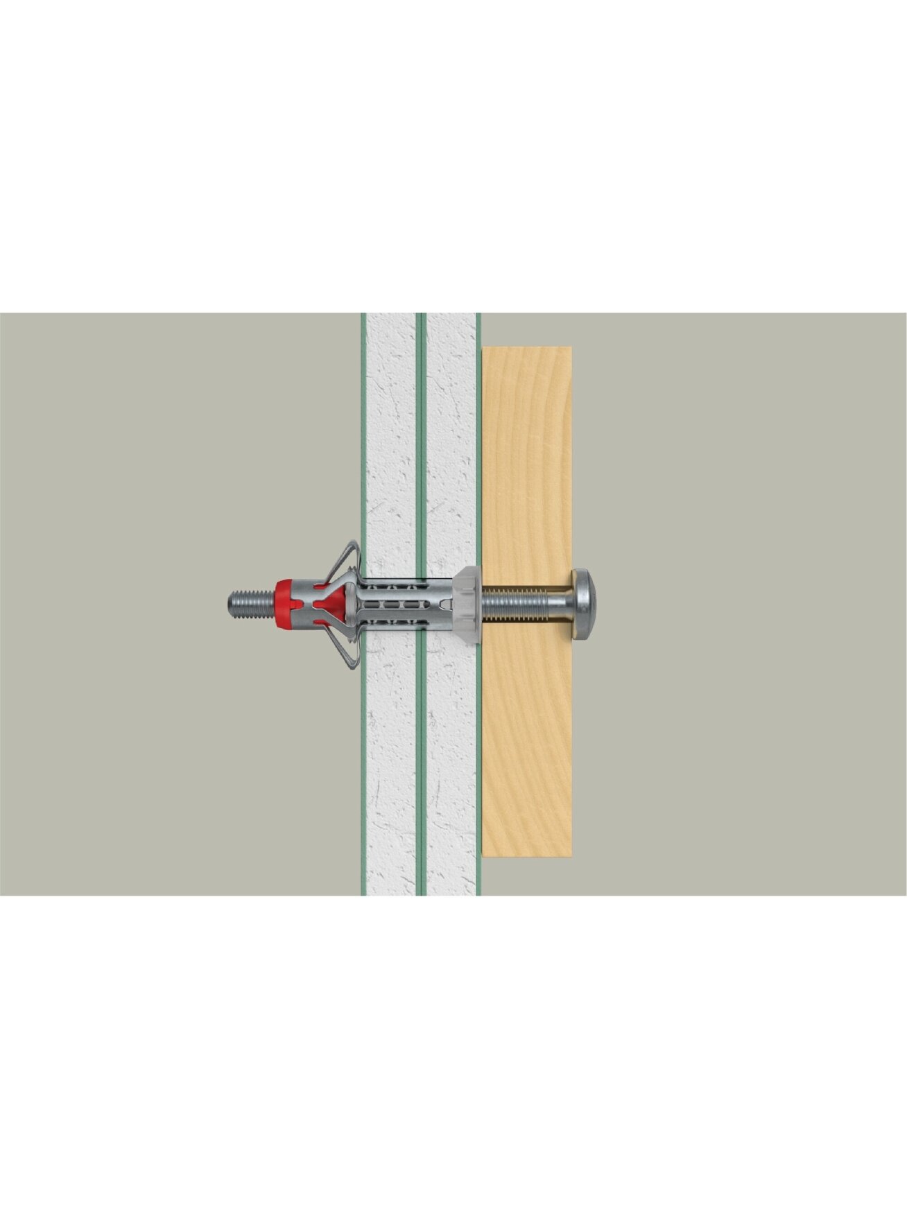 Fischer Tuščiavidurių konstrukcijų kaištis DuoHM 6x55 S PH TX, Fischer, 4 vnt. 4 Fischer Tuščiavidurių konstrukcijų kaištis DuoHM 6x55 S PH TX, Fischer, 4 vnt. 4