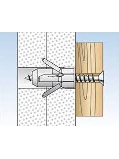 Fischer Nailoninis kaištis PD 10, 100 vnt. 2
