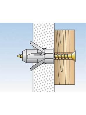 Fischer Nailoninis kaištis PD 10, 100 vnt. 1