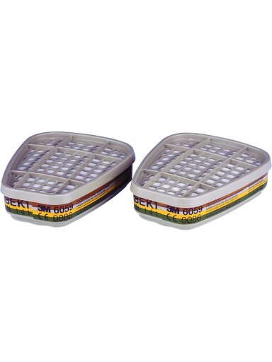 ⬡ Filtrai 3M respiratoriams (2 vnt.) ABEK1 3M 6059 (GT500084022)