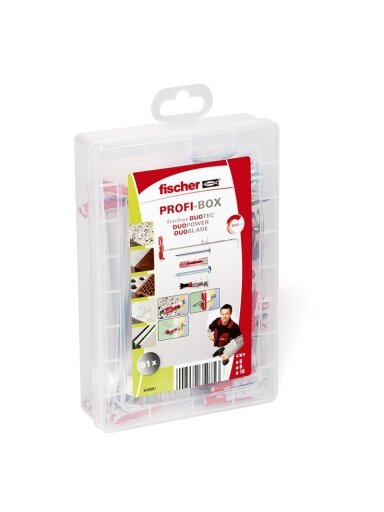 Fischer FISCHER PROFI-BOX DUOLINE, 91 VNT.