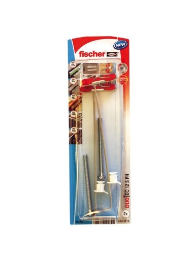 Fischer KAIŠČIAI GIPSO KARTONUI, 12 S, 2 VNT.