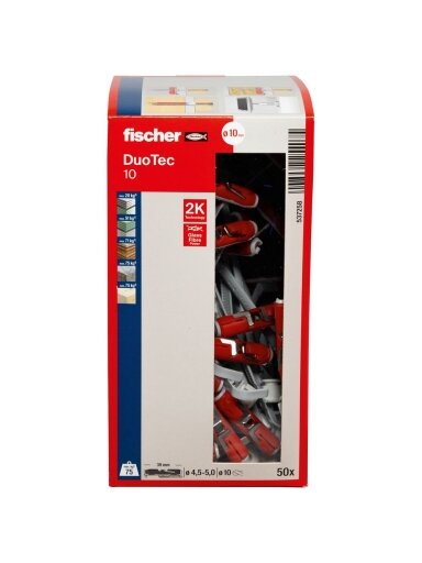 Fischer Kaiščiai gipso kartonui DUOTEC 50 vnt.