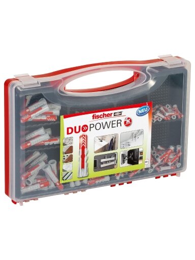 Fischer Kaiščių rinkinys DuoPower, Fischer 280 vnt.