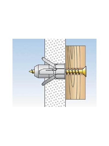 Fischer Nailoninis kaištis PD 10, 100 vnt.