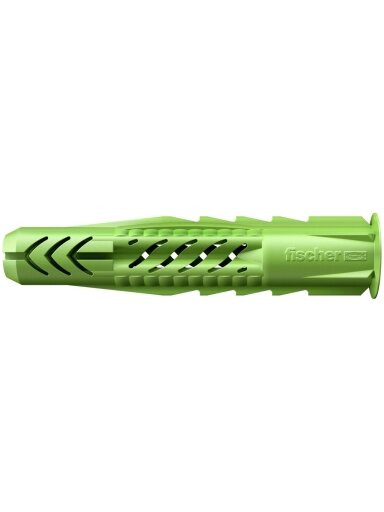 Fischer Univ. kaištis UX Green 8 x 50 R su žiedeliu 40 vnt.