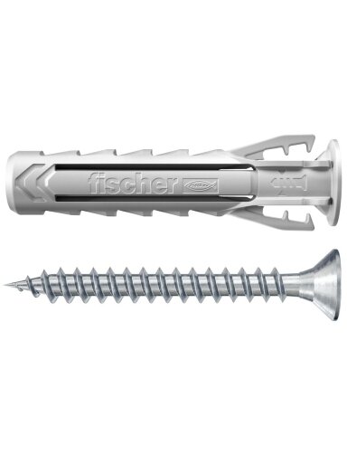 Fischer Univers. kaišt. SX Plus 6x30 mm, su varžt. 50 vnt.