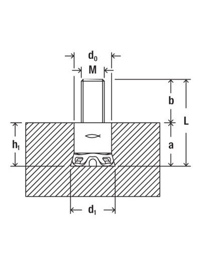 Fischer Inkaras FZP II 13x15 M8/15 A4, Fischer  4