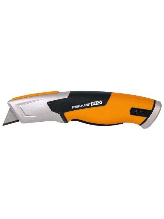 Fiskars CarbonMax trapecinių ašmenų peilis