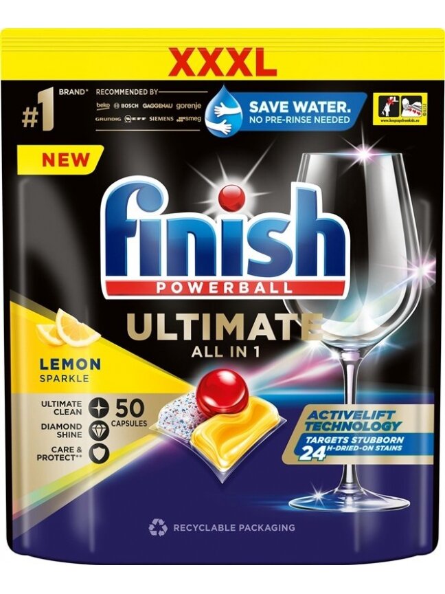 FINISH ULTIMATE 50 TAB LEMON FINISH ULTIMATE 50 TAB LEMON