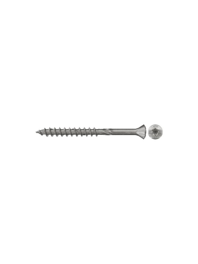 Fischer Fischer fasadinis medsraigtis FFSII-RT6 5,0x60 A2, 200 vnt. Fischer Fischer fasadinis medsraigtis FFSII-RT6 5,0x60 A2, 200 vnt.