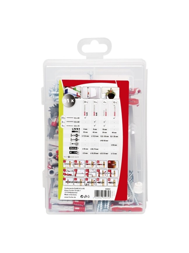 Fischer FISCHER PROFI-BOX DUOLINE, 91 VNT. 1