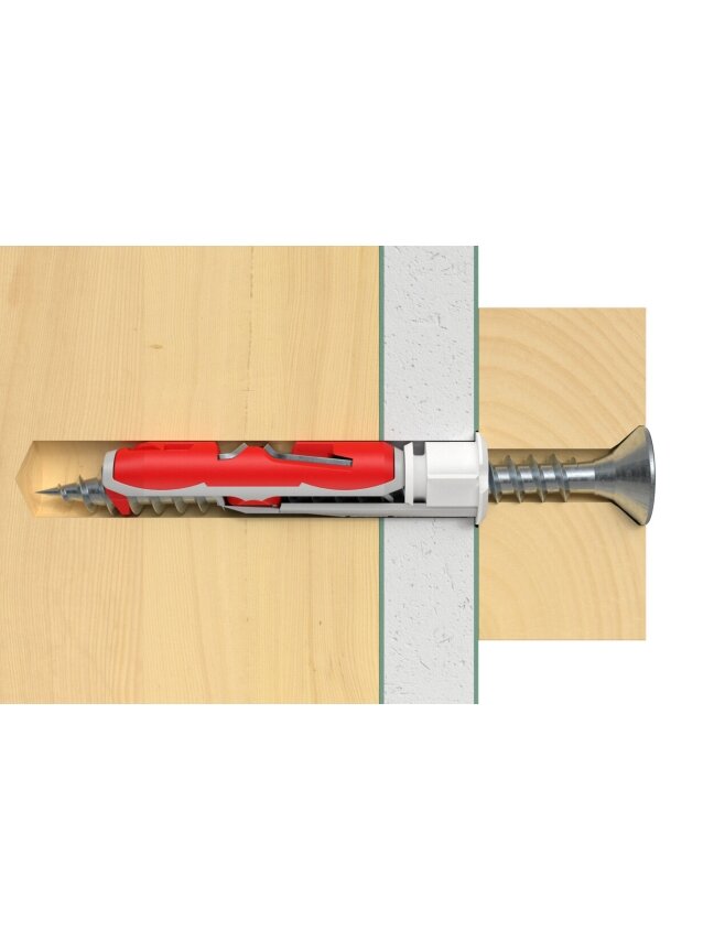 Fischer Kaiščiai gipso kartonui DUOTEC 50 vnt. 3 Fischer Kaiščiai gipso kartonui DUOTEC 50 vnt. 3