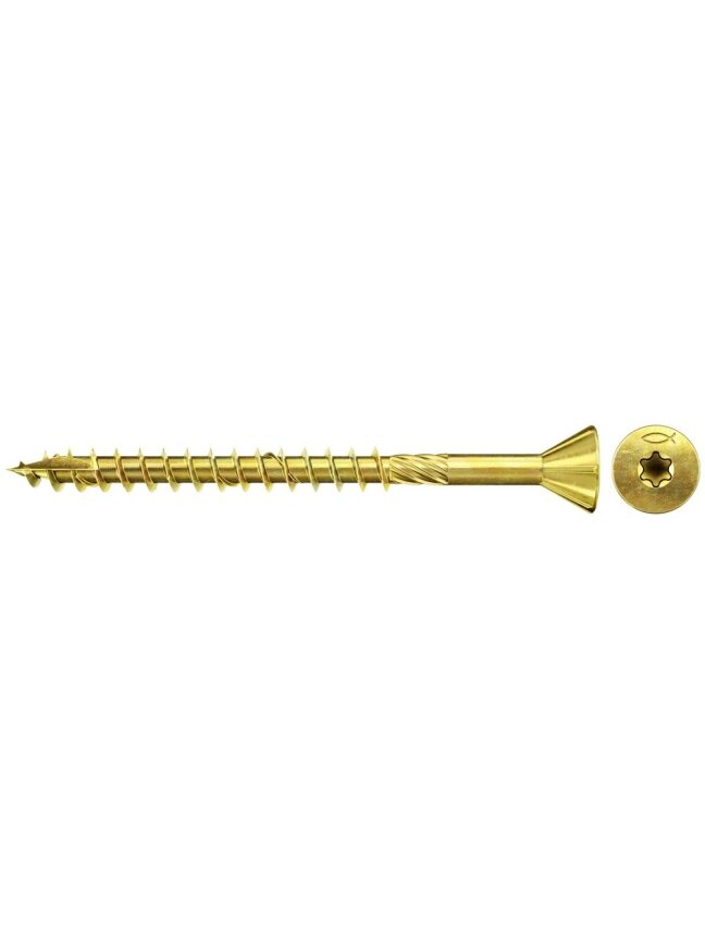 Fischer Medsraigčiai MDF plokštėms FDF-ST YZP 4.0 x 60, 100 vnt. Fischer Medsraigčiai MDF plokštėms FDF-ST YZP 4.0 x 60, 100 vnt.