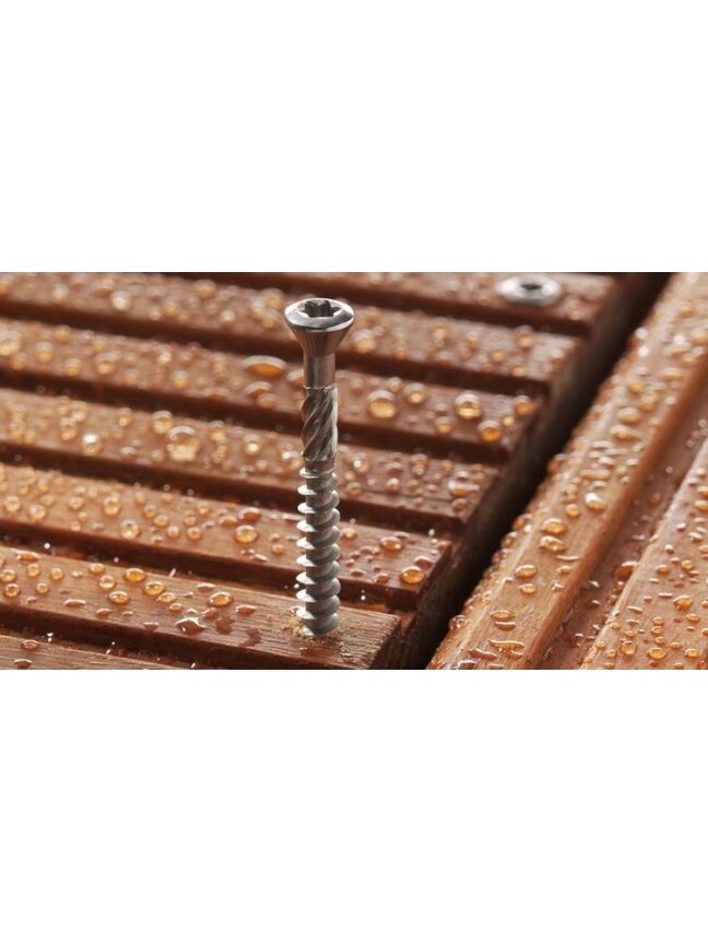 Fischer Medsraigčiai terasoms FTS-ST 5 x 70 A2, 100 vnt. 1 Fischer Medsraigčiai terasoms FTS-ST 5 x 70 A2, 100 vnt. 1