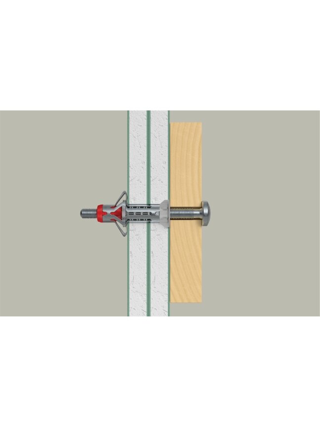 Fischer Tuščiavidurių konstrukcijų kaištis DuoHM 5x55 S PH TX, Fischer, 25 vnt. 5