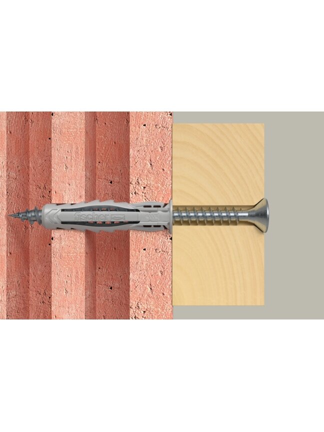 Fischer Univers. kaišt. SX Plus 6x30 mm, 100 vnt. 4 Fischer Univers. kaišt. SX Plus 6x30 mm, 100 vnt. 4