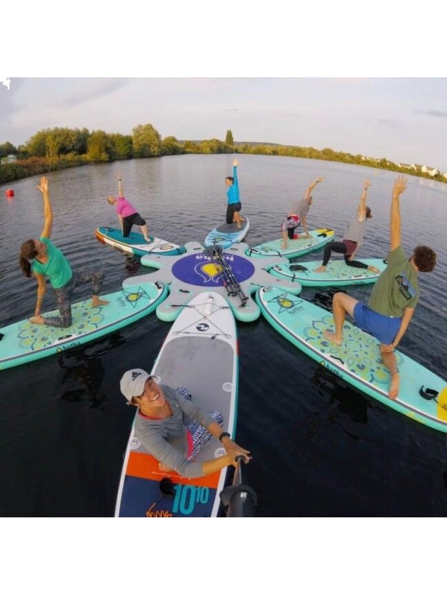 Fitneso platforma Aqua Marina YOGA DOCK Ø 290 cm BT-23YD sup lentoms 3