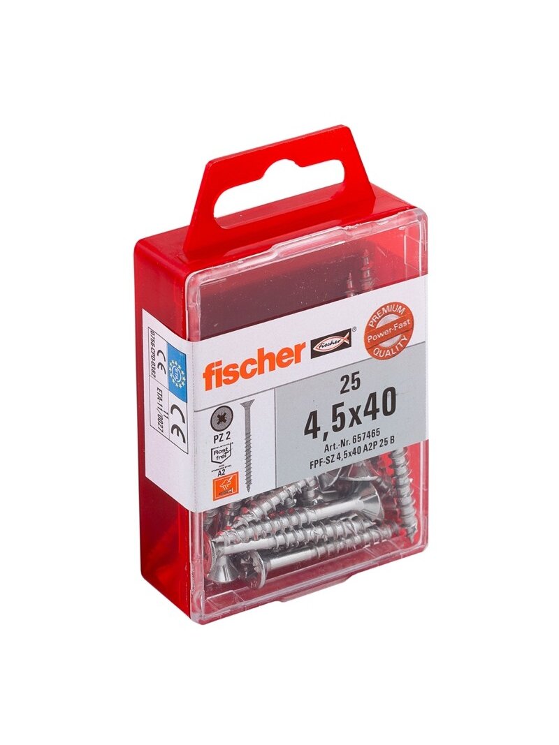 Fischer Medsraig. FPF-SZ 5 x 60 A2, 25 vnt.