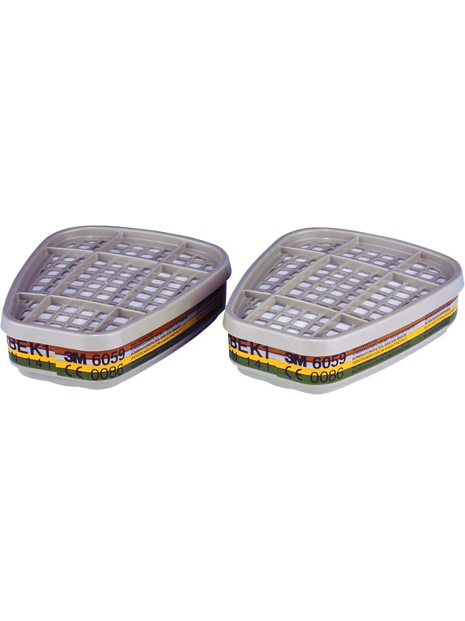 ⬡ Filtrai 3M respiratoriams (2 vnt.) ABEK1 3M 6059 (GT500084022) ⬡ Filtrai 3M respiratoriams (2 vnt.) ABEK1 3M 6059 (GT500084022)