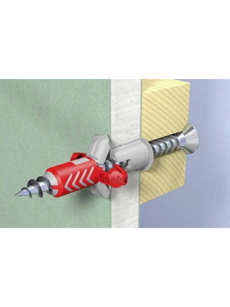 Fischer Univ. dvikomp. kaištis 12x60 mm, 25 vnt. 2 Fischer Univ. dvikomp. kaištis 12x60 mm, 25 vnt. 2