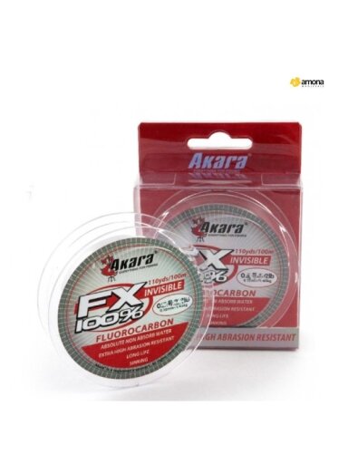Fluorokarboninis Valas AKARA FX 0.45mm 100m