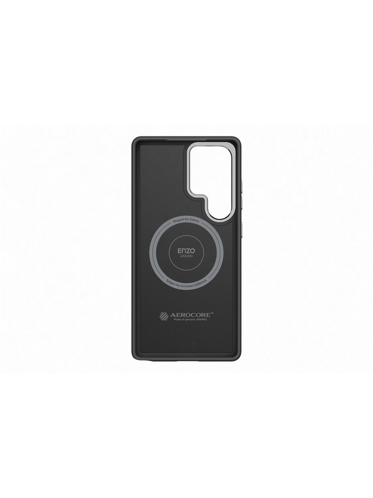 FPS938PGABW Enzo Aramid Case Samsung Galaxy S25 Ultra, Black Silver 1 FPS938PGABW Enzo Aramid Case Samsung Galaxy S25 Ultra, Black Silver 1