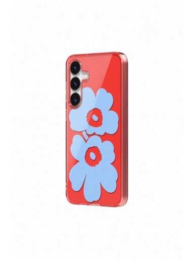 FPS936AMARW Unikko Hybrid Case Samsung Galaxy S25 Plus, Red
