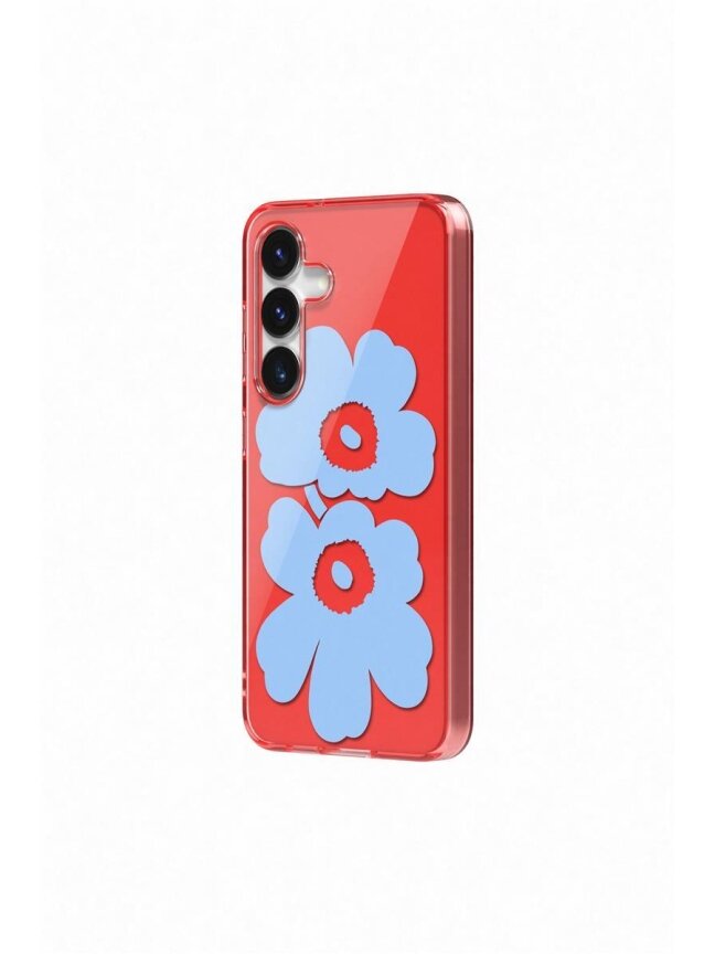 FPS931AMARW Unikko Hybrid Case Case Samsung Galaxy S25, Red
