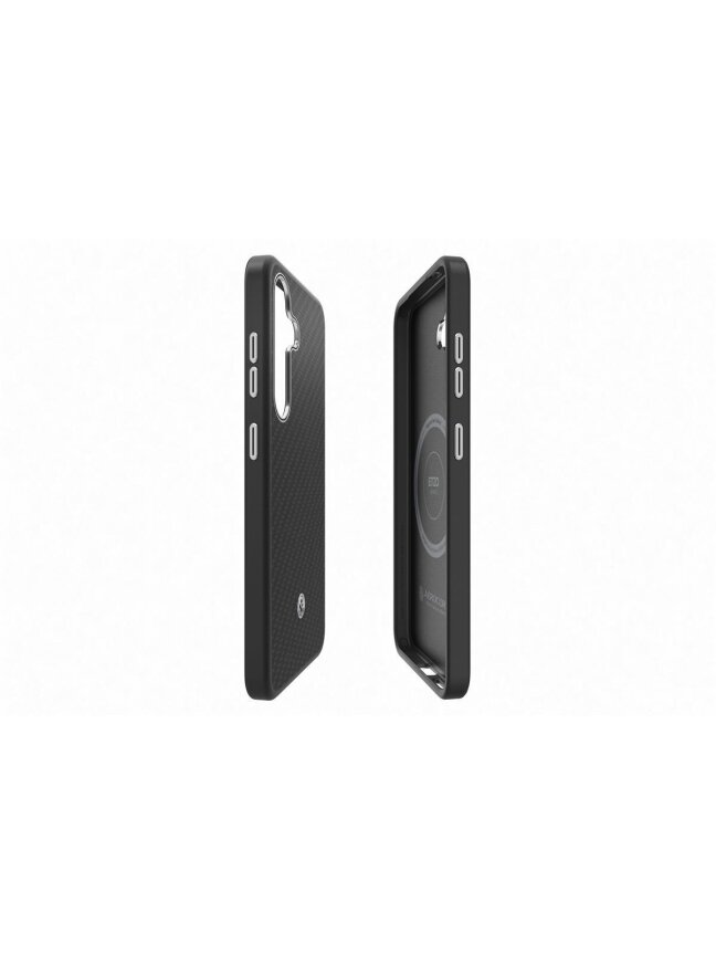 FPS931PGABW Enzo Aramid Case Samsung Galaxy S25, Black Silver 1 FPS931PGABW Enzo Aramid Case Samsung Galaxy S25, Black Silver 1