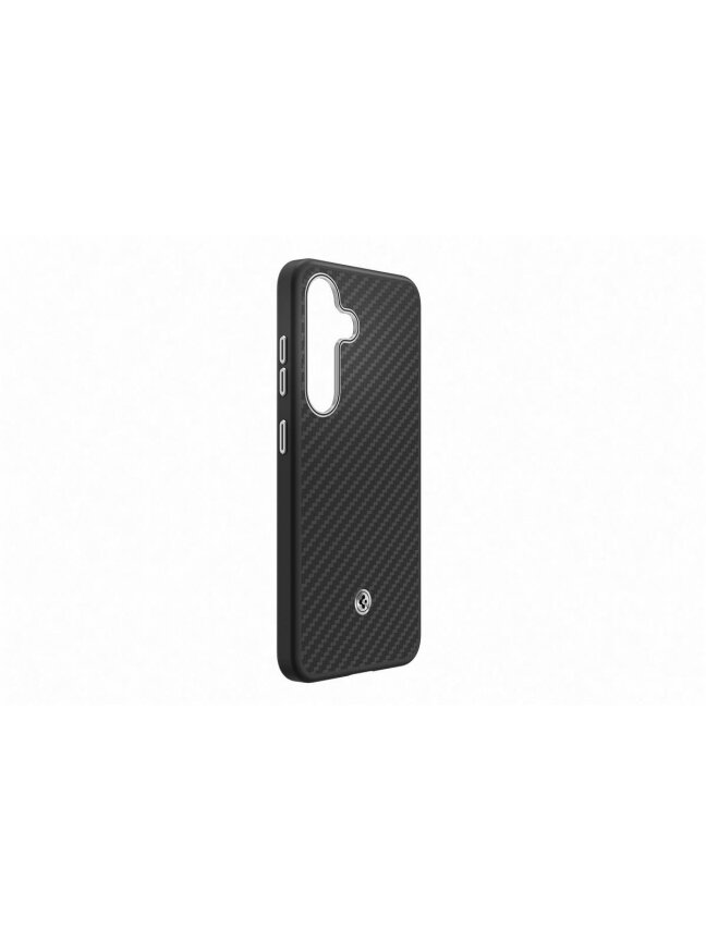 FPS931PGABW Enzo Aramid Case Samsung Galaxy S25, Black Silver 2 FPS931PGABW Enzo Aramid Case Samsung Galaxy S25, Black Silver 2