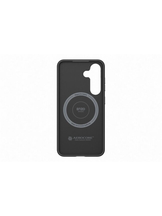 FPS931PGABW Enzo Aramid Case Samsung Galaxy S25, Black Silver 4 FPS931PGABW Enzo Aramid Case Samsung Galaxy S25, Black Silver 4