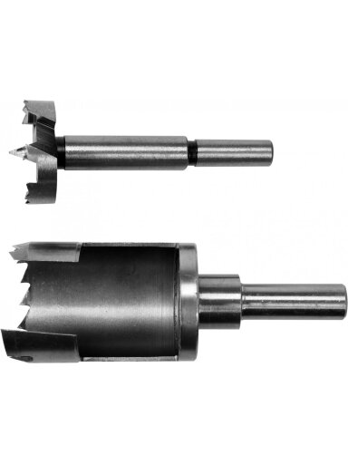 Freza-kamštinis grąžtas medžiui HRC 2vnt Yato | d-35mm
