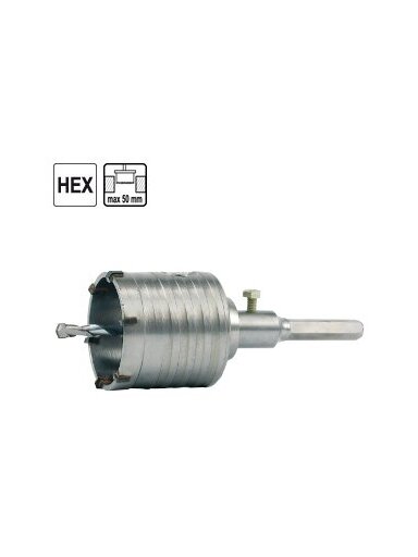 Freza karūna betonui HEX Vorel | 65mm
