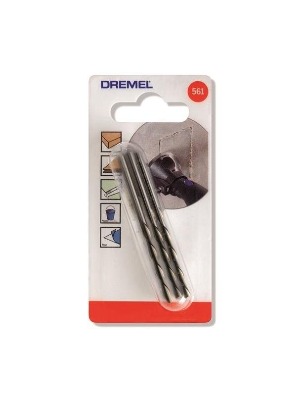 Frezų komplektas Dremel 561, 3 vnt 1