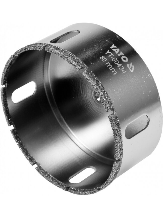 Frezos karūna glazūrai Yato | 80mm Frezos karūna glazūrai Yato | 80mm