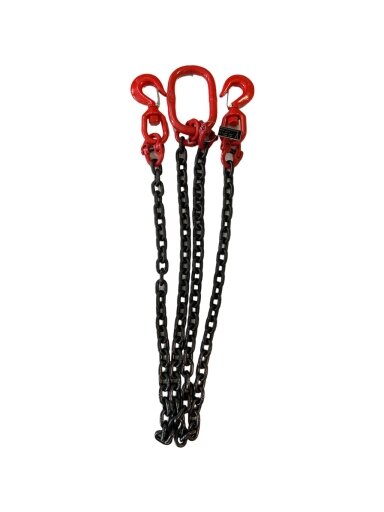 ⬡ G80 dviejų grandžių kėlimo grandinė 2 t, 2 m x 8 mm (G80TH228, TOHO)