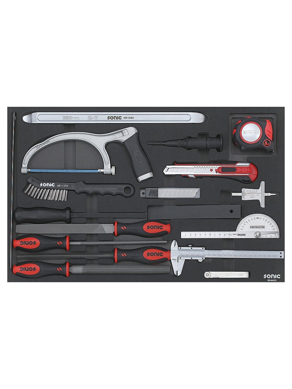 Galvučių rinkinys SFS-M 44 vnt. Sonic Equipment BV (604402, SONIC)