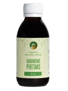 Garinės pirties beržų ekstraktas MĖTA, 150 ml 1 Garinės pirties beržų ekstraktas MĖTA, 150 ml 1