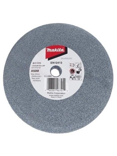 Galandimo diskas Makita 150 x 6,4 x 12,7mm