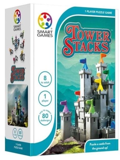 Galvosūkis Smart Games Tower Stacks SMA/106 Galvosūkis Smart Games Tower Stacks SMA/106