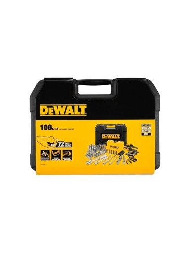 Galvučių komplektas DeWalt DWMT73801-1, 108 vnt.