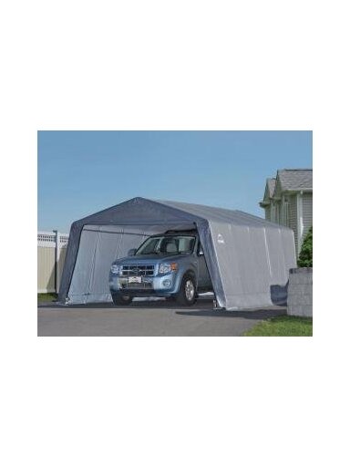 Garažai CarPort 3,7x6,1 m