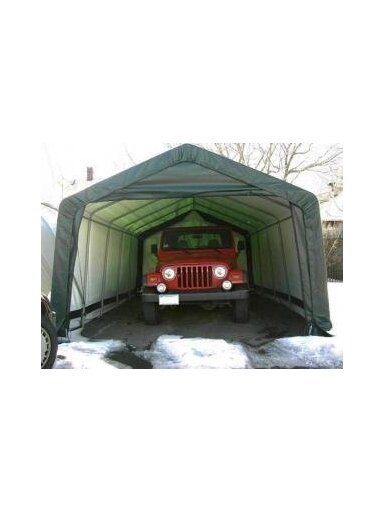 Garažai CarPort 3,8x6,1 m