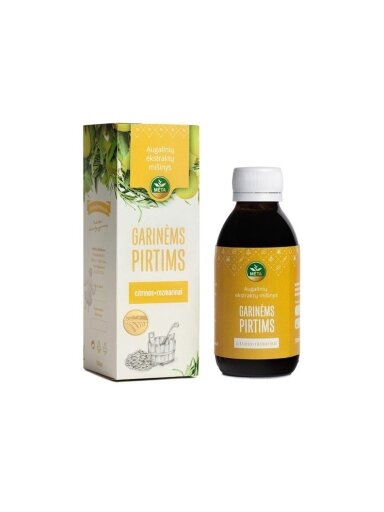 Garinės pirties citrinų ir rozmarinų ekstraktas MĖTA, 150 ml