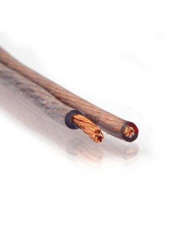 Garsiakalbinis kabelis CCA, 2 x 1,5 mm², 100 m.